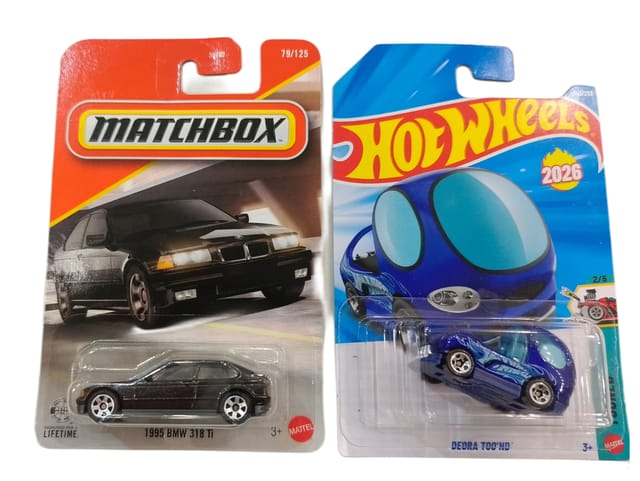 Hot Wheels Deora Too'ND  and Matchbox 1995 BMW 318 Ti