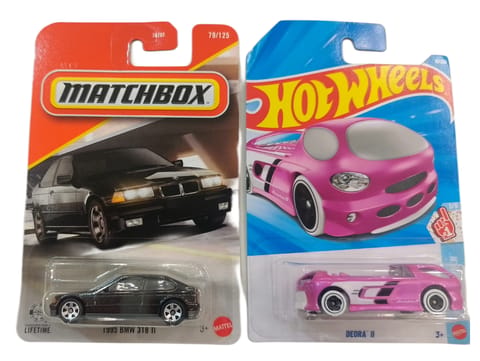 Hot Wheels Deora ll and Matchbox 1995 BMW 318 Ti