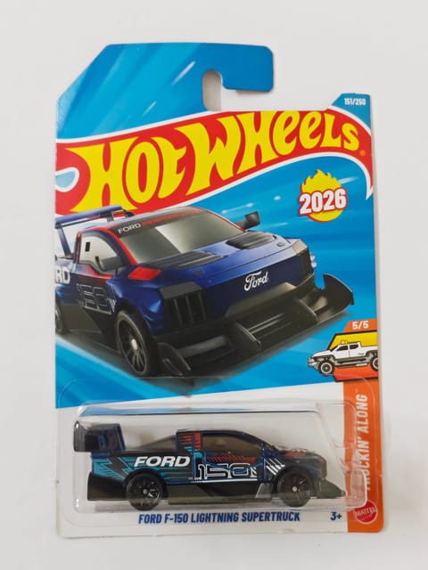 Hot Wheels Ford F 150 Lightning Supertruck