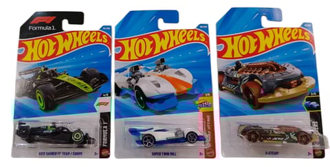 Hot Wheels Kick Sauber F1 Team / Equipe, Super Twin Mill and X-Steam