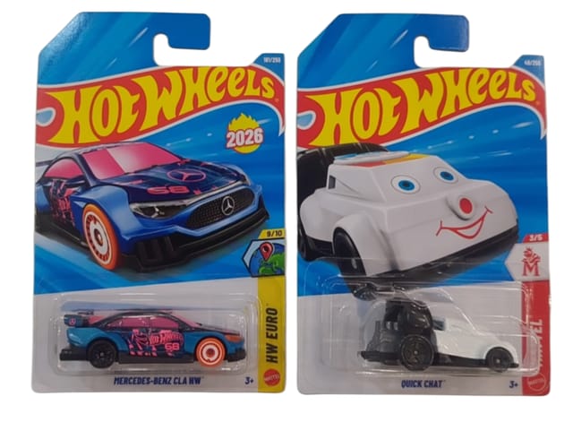 Hot Wheels Mercedes-Benz Cla Hw and Quick Chat
