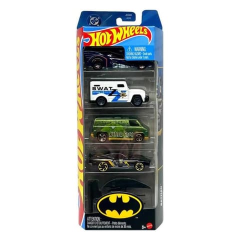 Hot Wheels 5 Car pack - Batman
