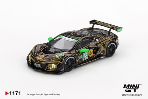 Mini GT 1171 Chevrolet Corvette Z06 GT3.R #13 AWA 2025 IMSA Daytona 24 Hrs