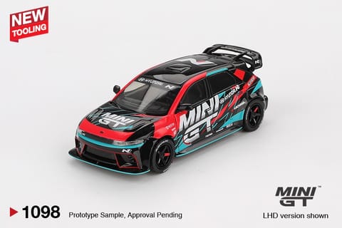 Mini GT 1098 Hyundai Ioniq 5N MINI GT RS-01T 2025 Tokyo Auto Salon LHD