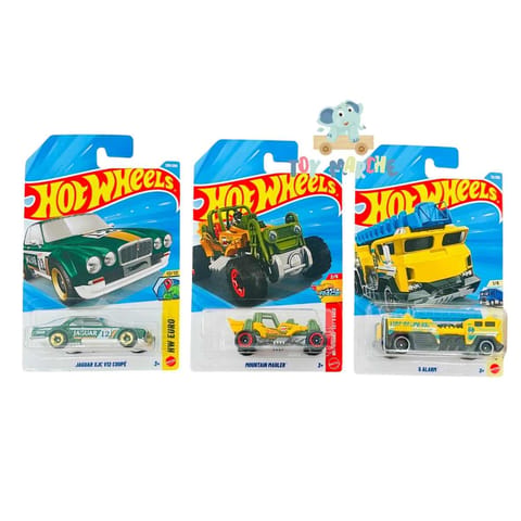 Hot Wheels Jaguar XJC V12 Coupe, Mountain Mauler And 5 Alarm