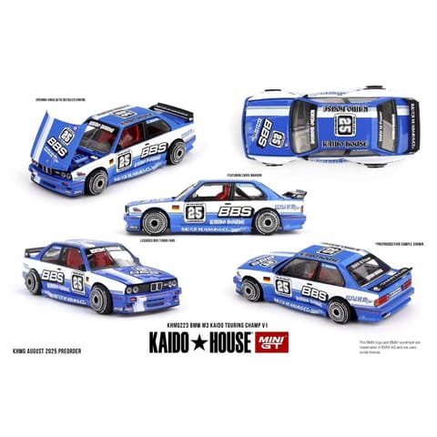 Mini GT Kaido House 223 BMW M3 Kaido Touring Champ V1