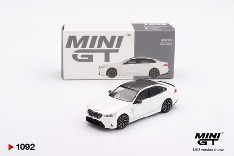 Mini GT 1092 BMW M5 Alpine White