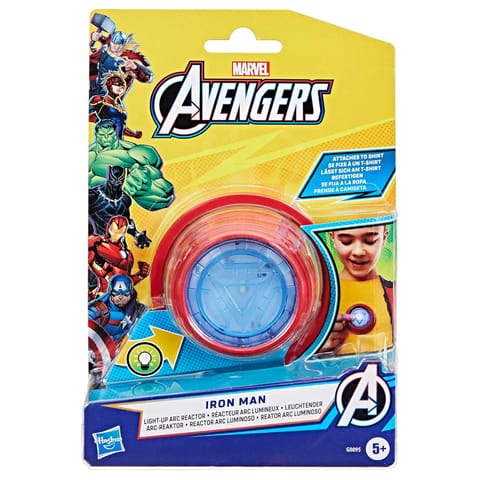 Hasbro Marvel Avengers Iron Man Light-Up Arc Reactor Electronic Roleplay Toy