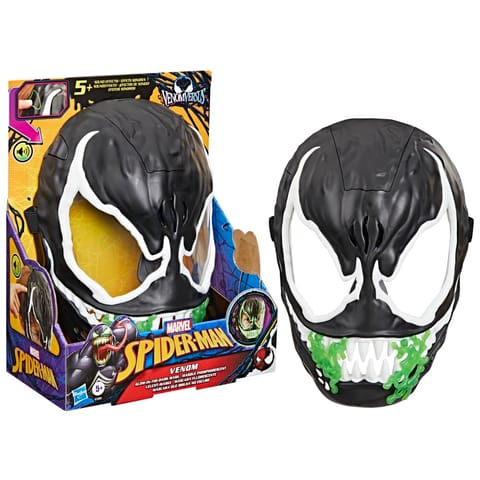 Hasbro Spider-Man Venom vs Venum Glow-In-The-Dark Mask