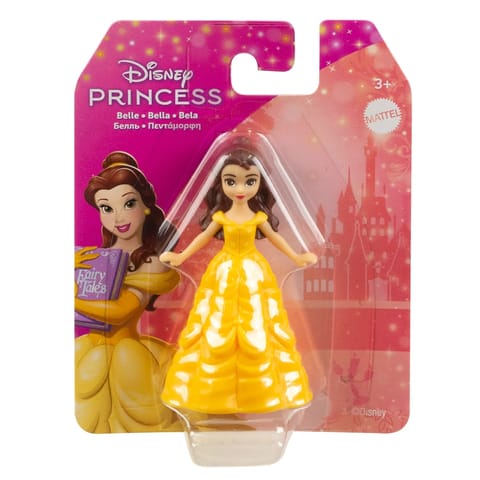 Disney Princess ​Belle Mini Figure Collectible in Signature Look 2.75 Inch Scale