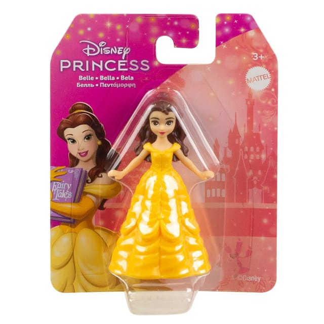 Disney Princess ​Belle Mini Figure Collectible in Signature Look 2.75 Inch Scale