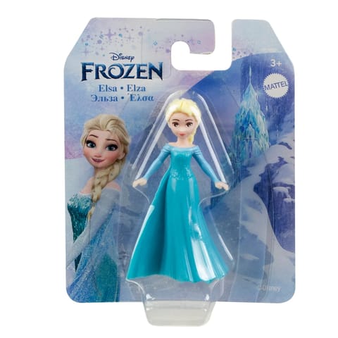 Disney Princess ​Elsa Mini Figure Collectible in Signature Look 2.75 Inch Scale